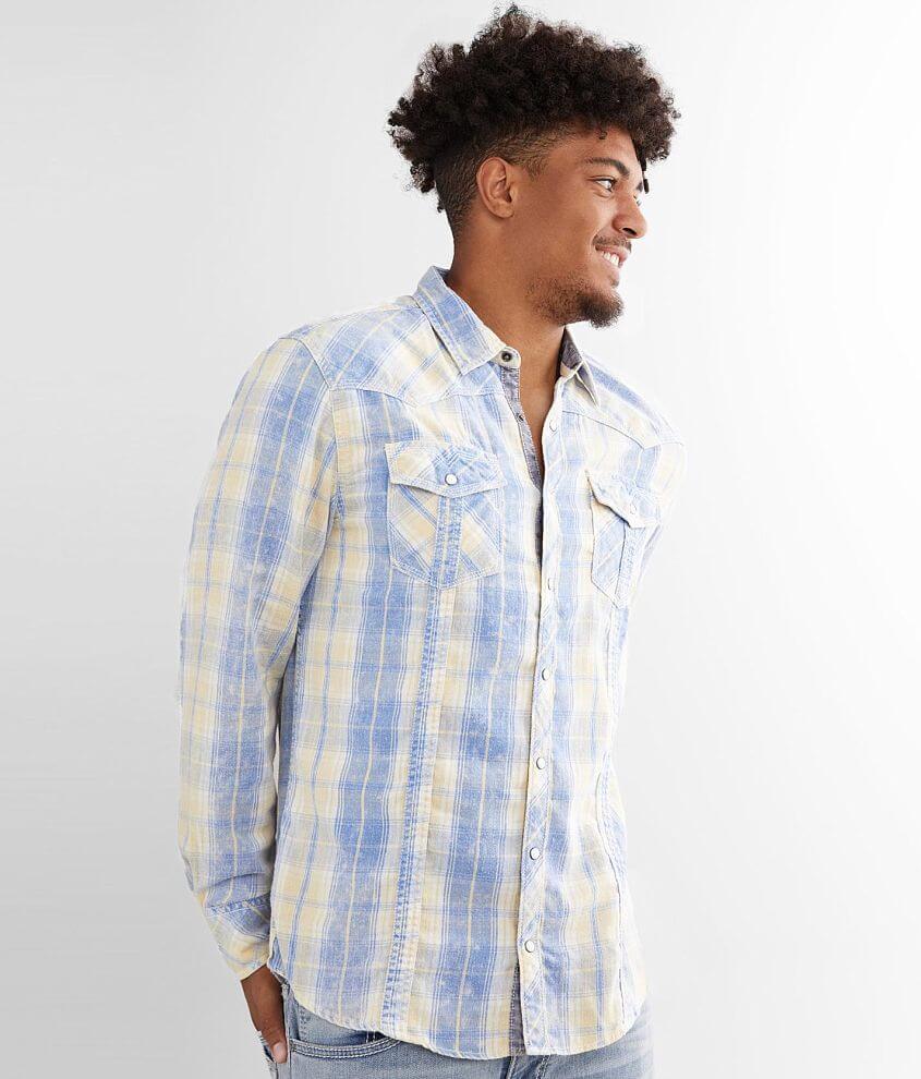 BKE Vintage Plaid Athletic Shirt