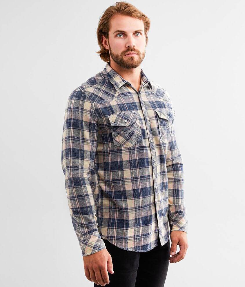 VINTAGE PLAID FLANNEL SHIRT