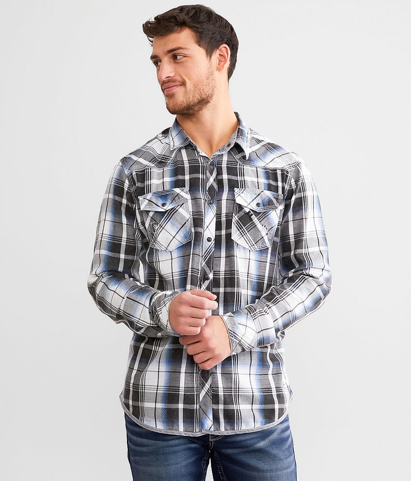 BKE Vintage Plaid Athletic Shirt