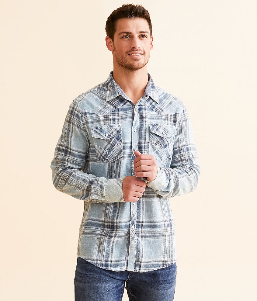 BKE Vintage Plaid Athletic Shirt