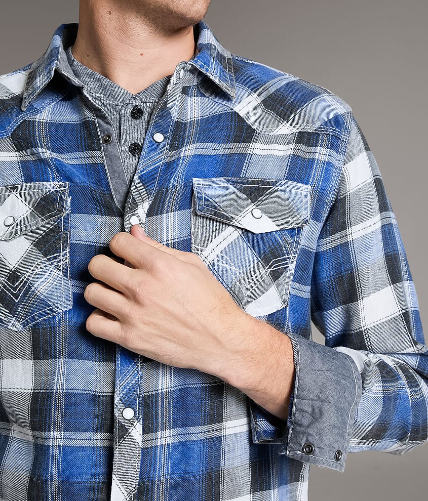 Athletic Plaid Shirt