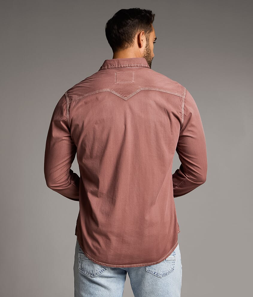 Washed Athletic Stretch Shirt