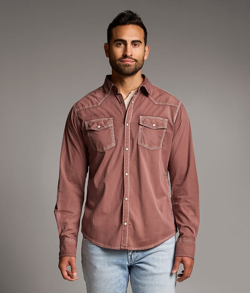 Washed Athletic Stretch Shirt