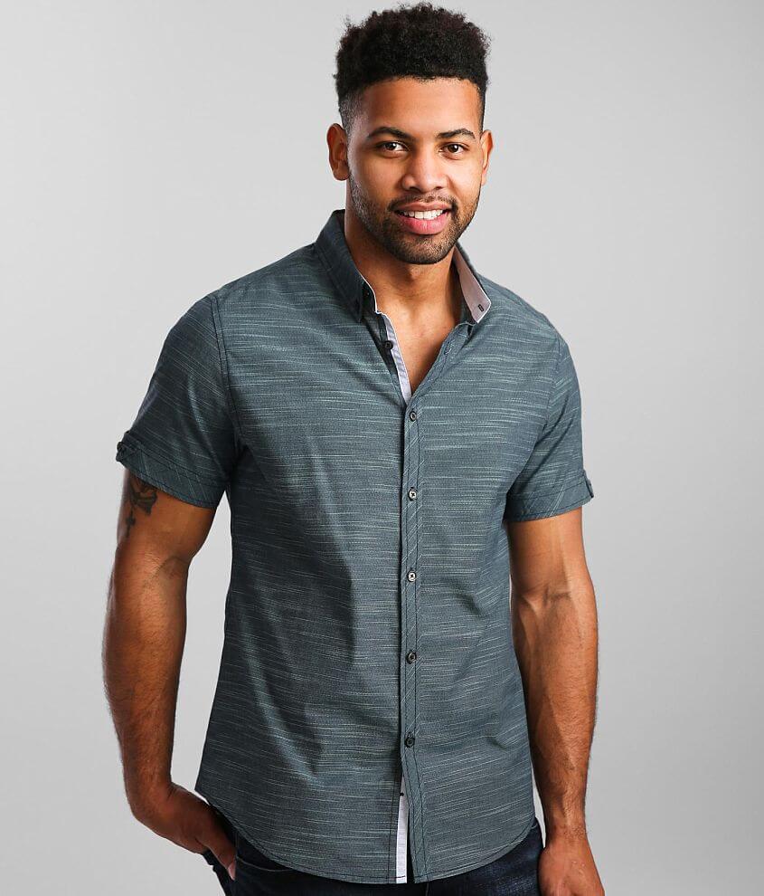 J.B. Holt Perforated Standard Stretch Shirt front view
