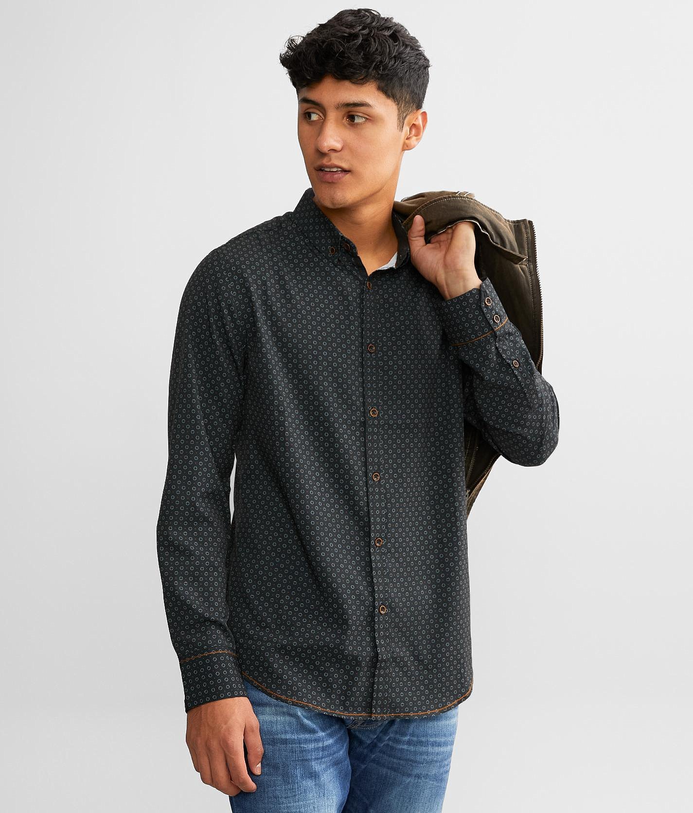 J.B. Holt Standard Stretch Shirt - Men's Shirts In Black | Buckle