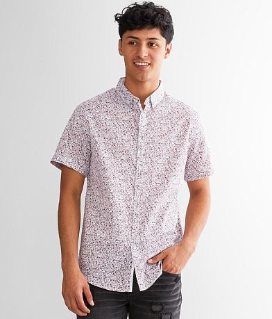 J.B. Holt Floral Standard Stretch Shirt front view