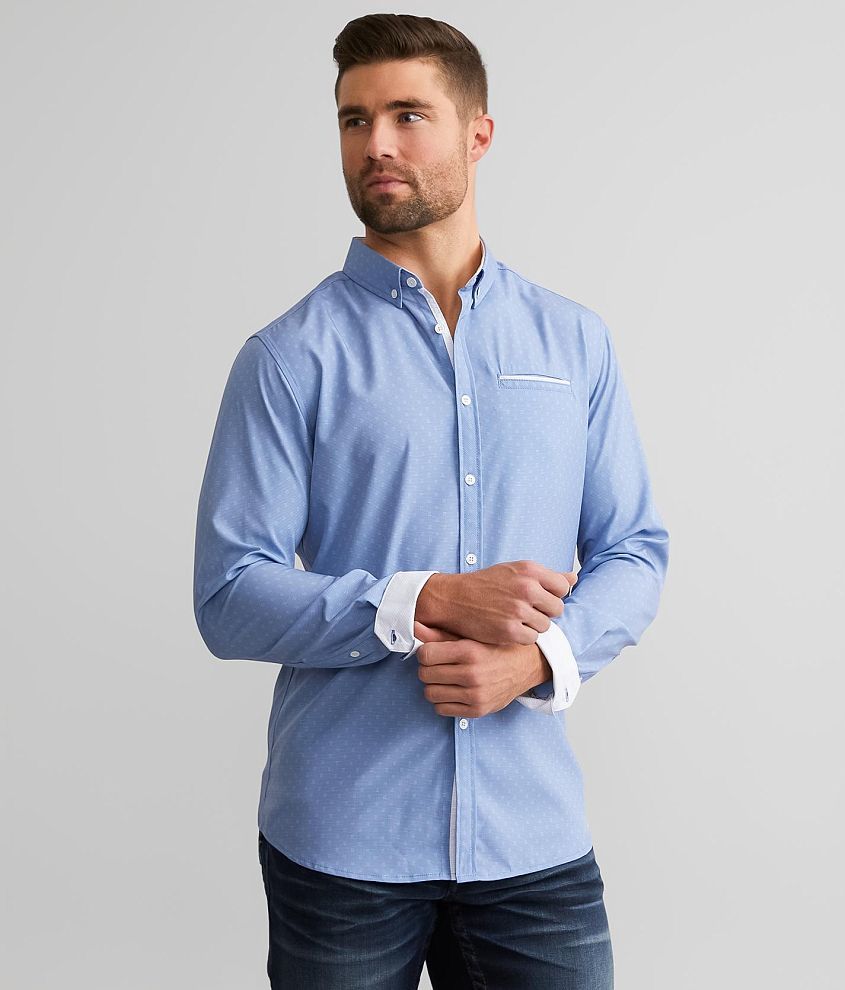 J.B. Holt Tailored Performance Stretch Shirt front view