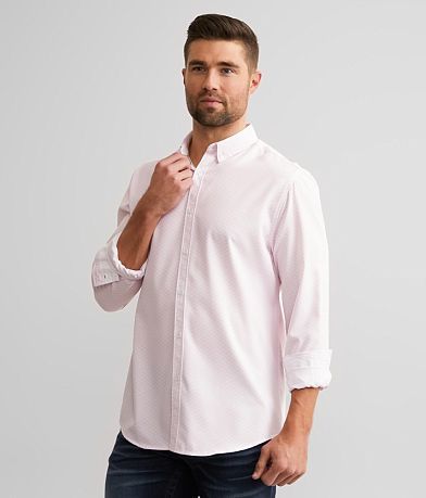 J.B. Holt Printed Athletic Performance Stretch Shirt front view