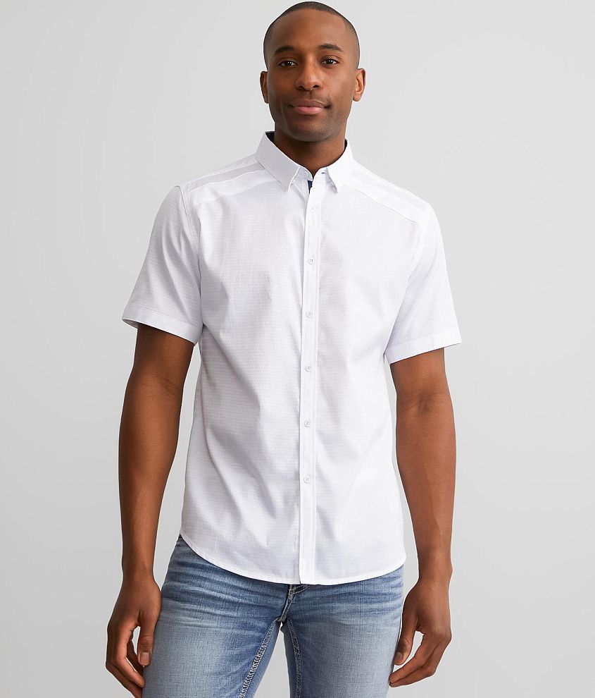 J.B. Holt Tonal Athletic Stretch Shirt front view