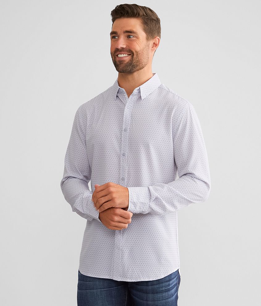 J.B. Holt Tailored Performance Stretch Shirt front view