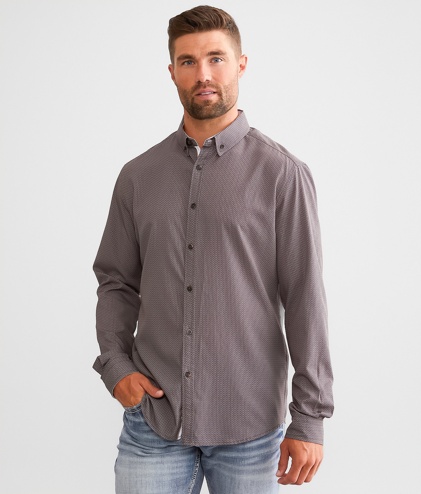 J.B. Holt Athletic Performance Stretch Shirt - Men's Shirts In Dark ...