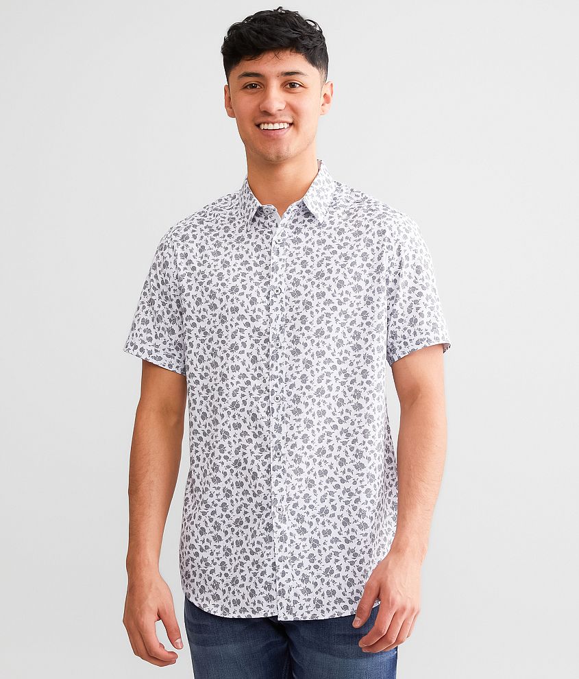 J.B. Holt Floral Standard Performance Stretch Shirt