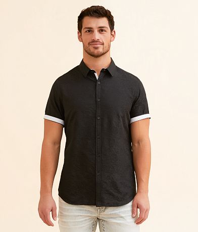 J.B. Holt Tonal Floral Standard Shirt front view