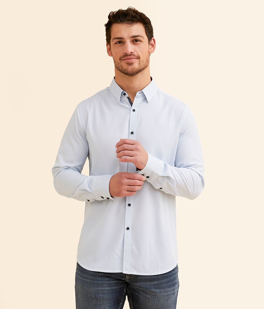 J.B. Holt Dot Standard Performance Stretch Shirt