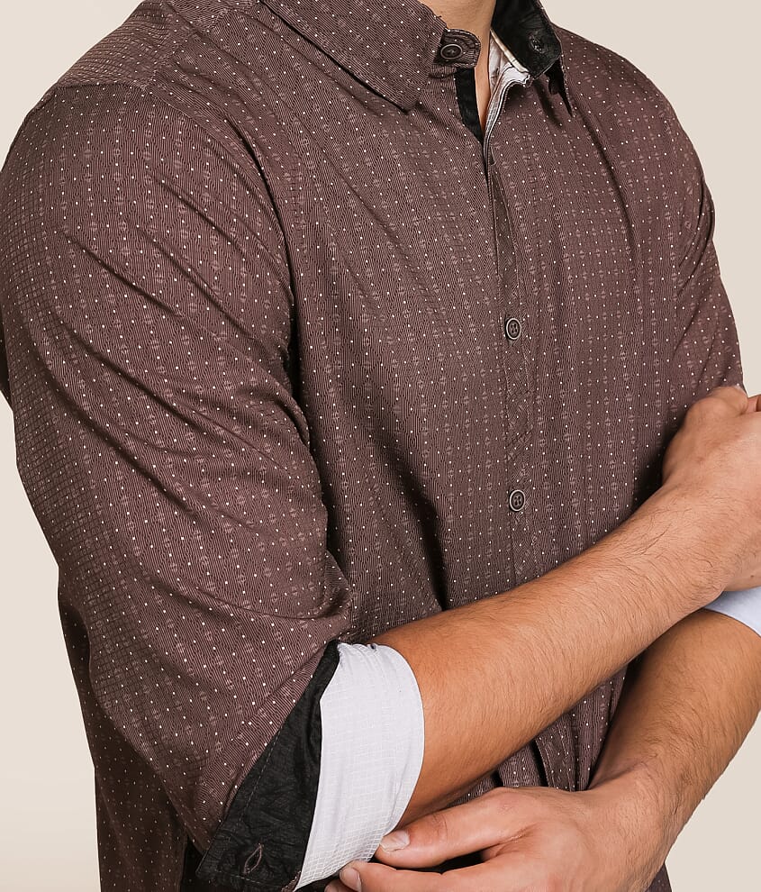 Dot Ripstop Standard Stretch Shirt