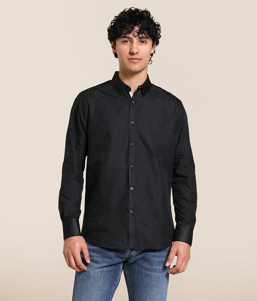 Floral Jacquard Standard Shirt