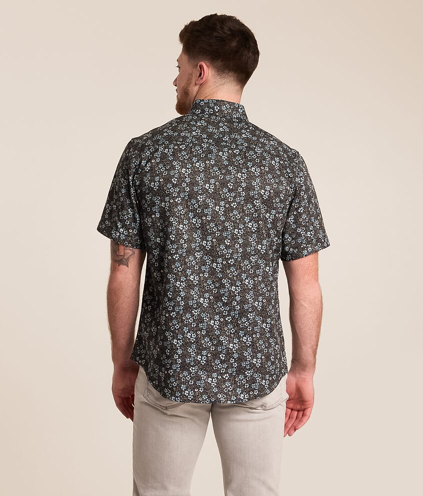 Floral Athletic Performance Stretch Shirt