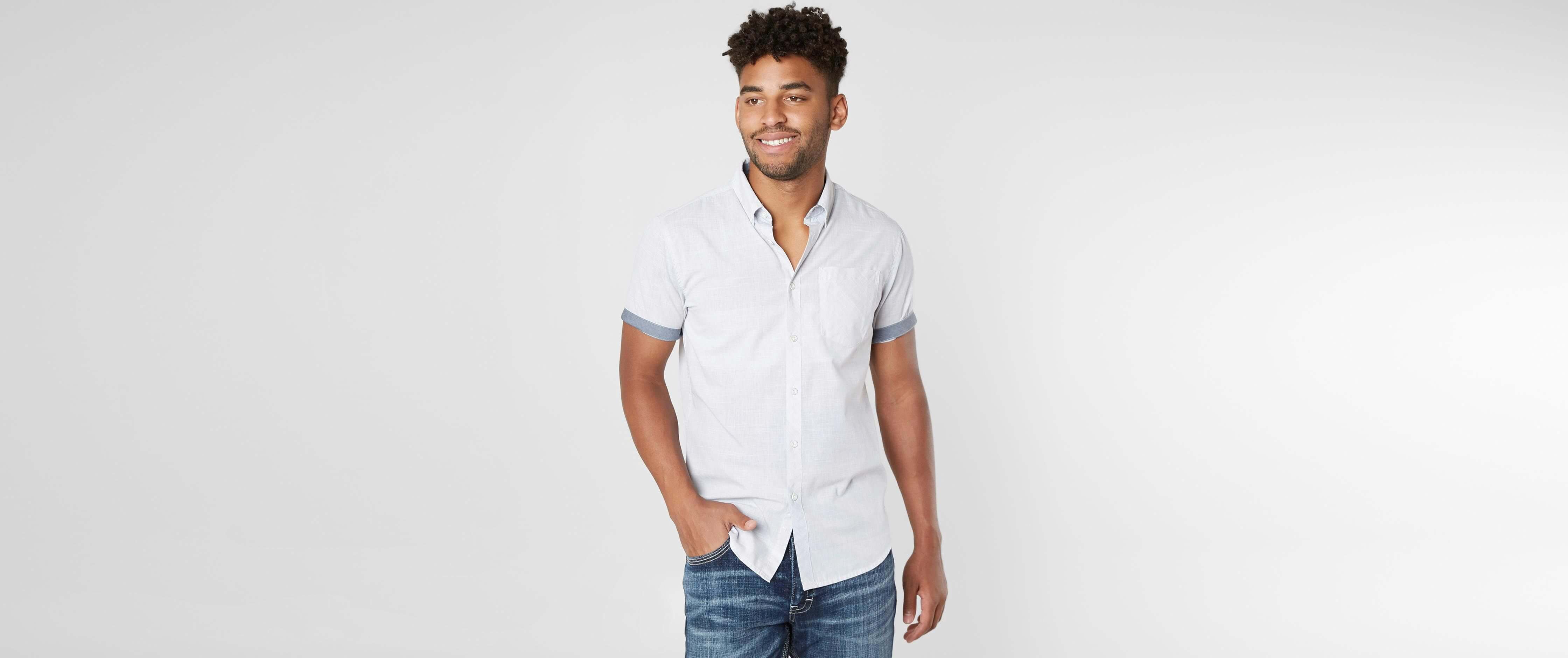 Image of Outpost Makers Striped Woven Shirt