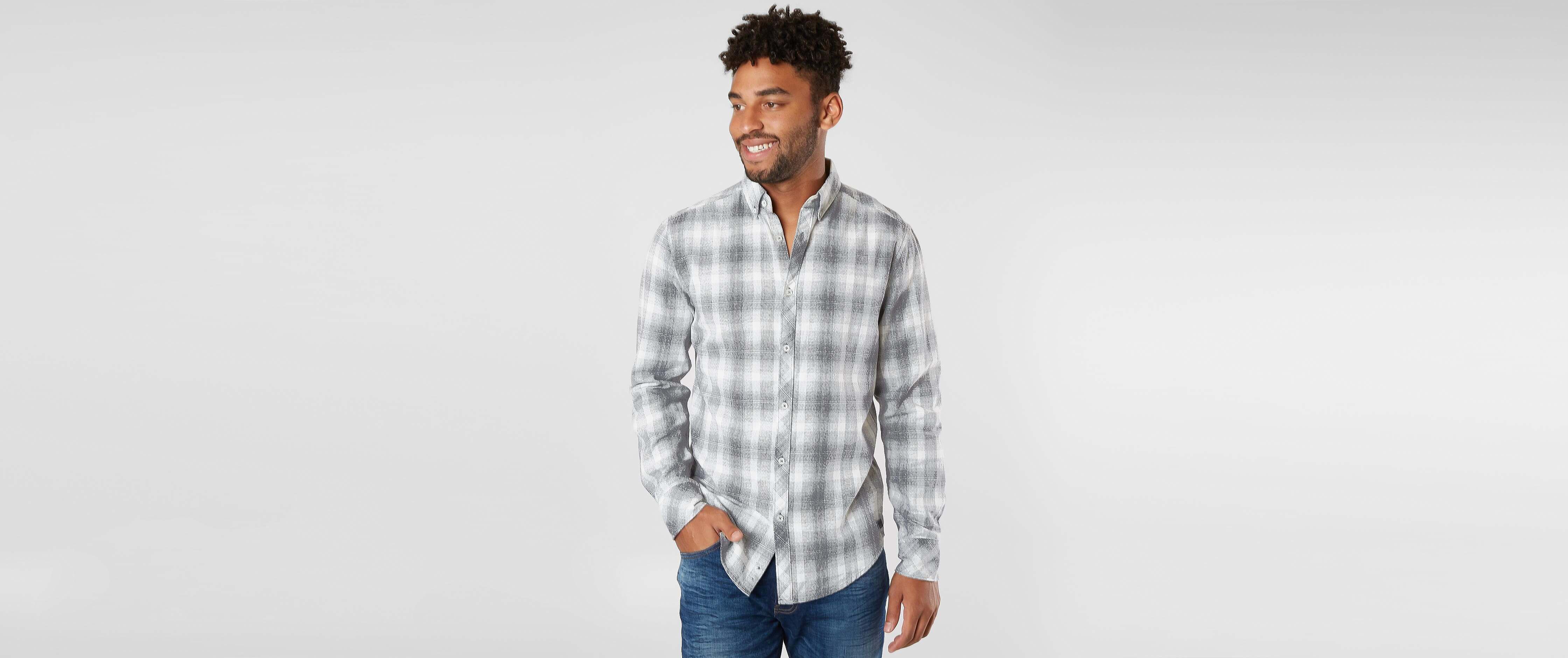 Image of Outpost Makers Woven Plaid Shirt