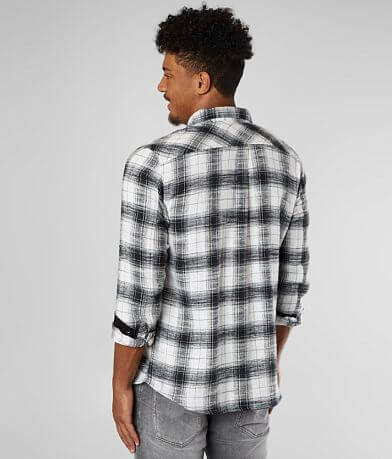 Outpost Makers Woven Flannel Shirt BACK
