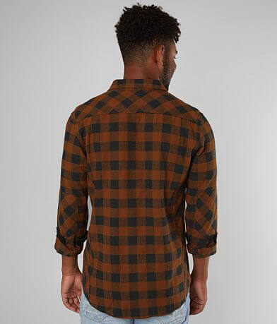 Outpost Makers Checker Flannel Shirt back view