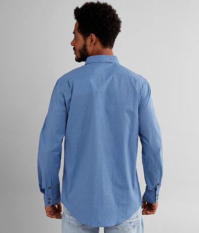 Outpost Makers Printed Stretch Shirt back view
