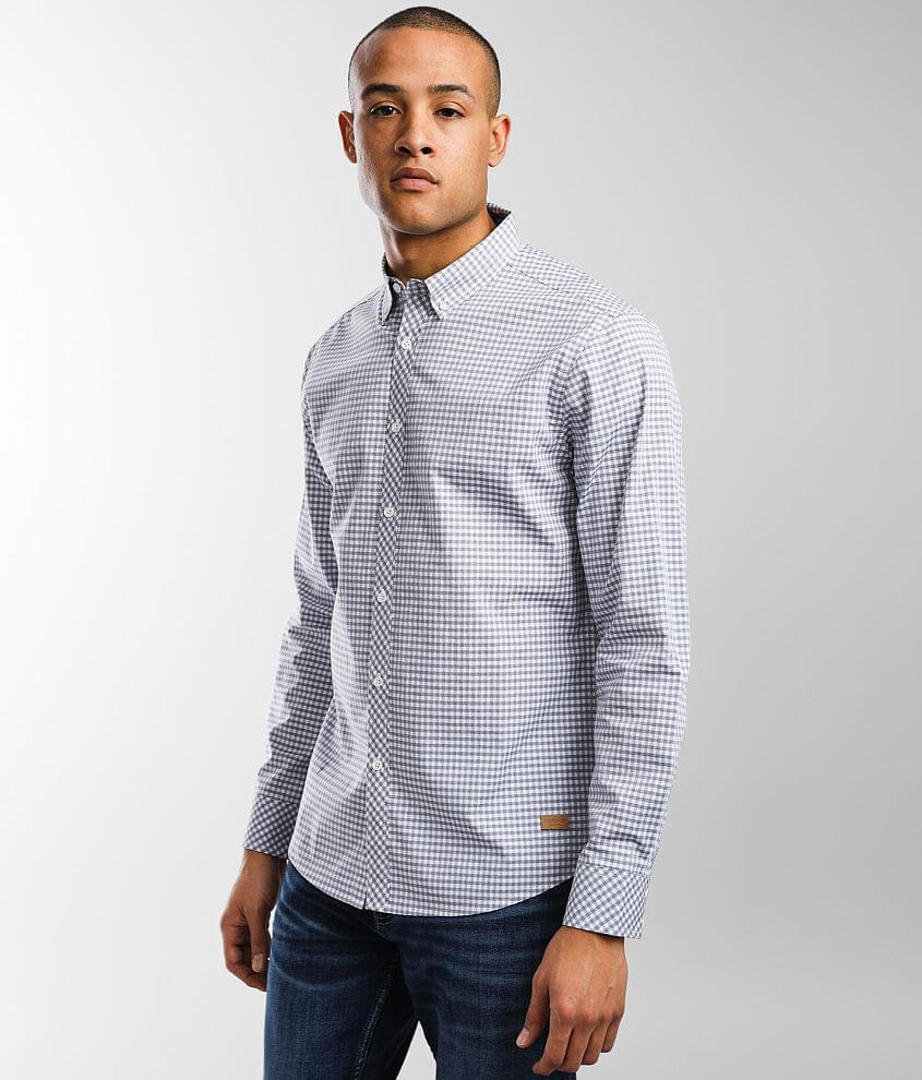 Outpost Makers Gingham Shirt front view