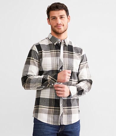 Outpost Makers Plaid Flannel Shirt front view