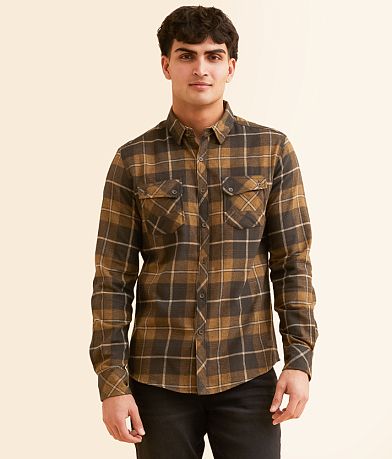 Outpost Makers Flannel Athletic Shirt front view