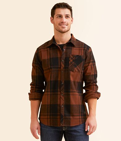 Outpost Makers Flannel Athletic Shirt front view