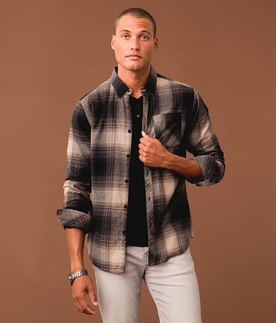 Outpost Makers Flannel Standard Shirt front view