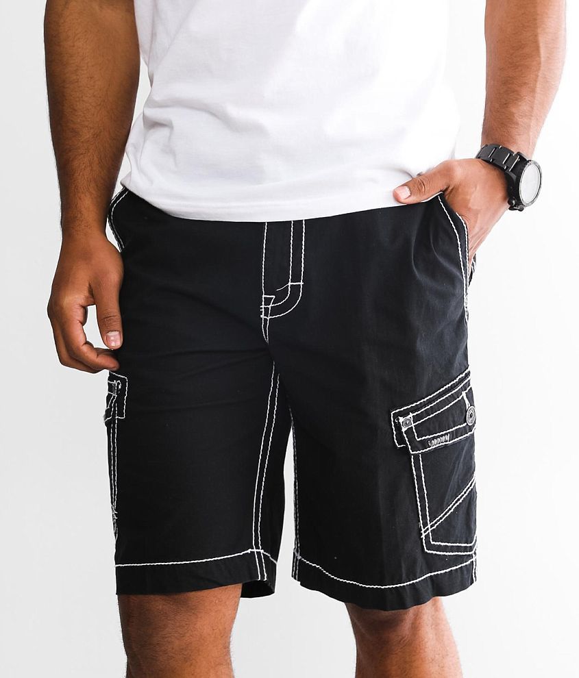 Salvage Solid Cargo Stretch Short front view