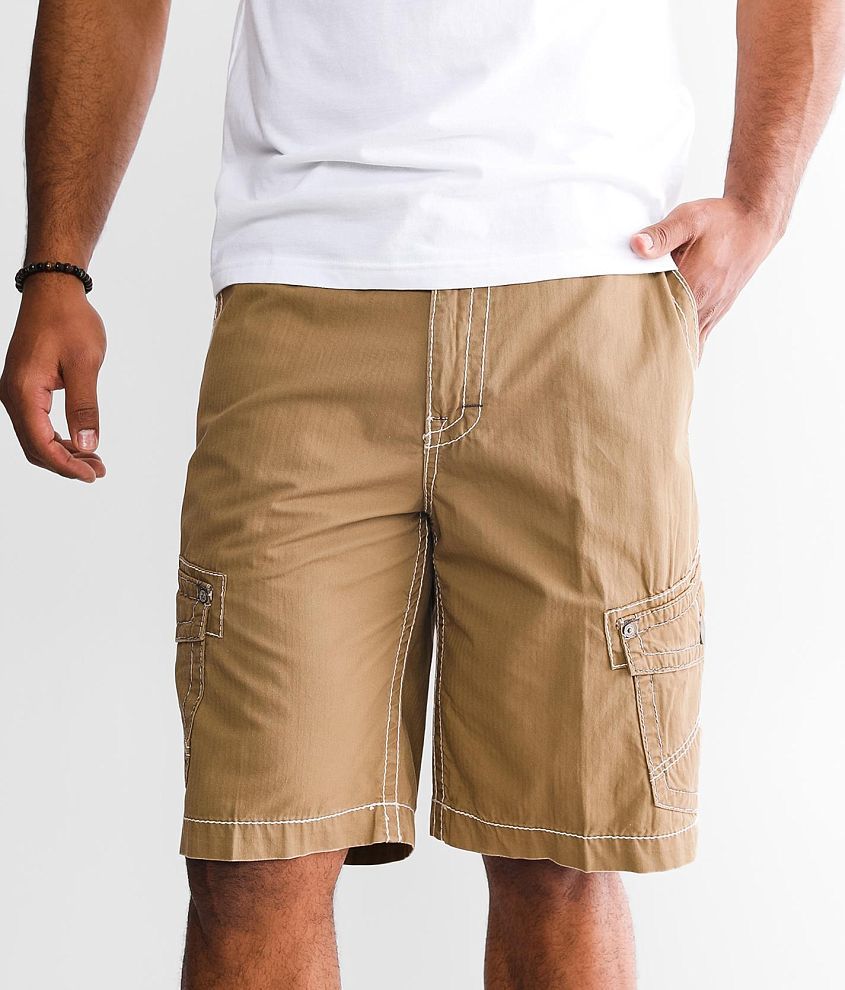 Solid Cargo Shorts