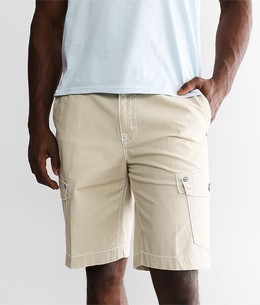 Salvage Ripstop Cargo Stretch Short front view