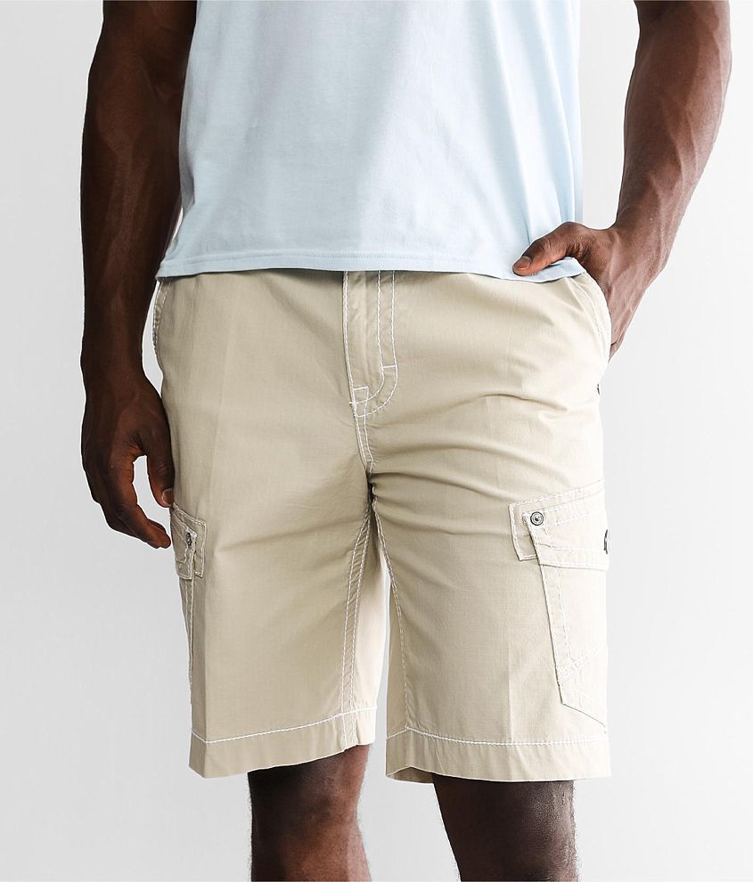 Salvage Ripstop Cargo Stretch Short - Men's Shorts in SILVER LINING