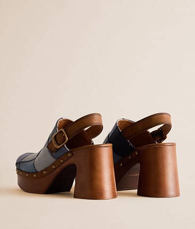 Frye and Co. Wylie Patchwork Heeled Clog thumbnail 4