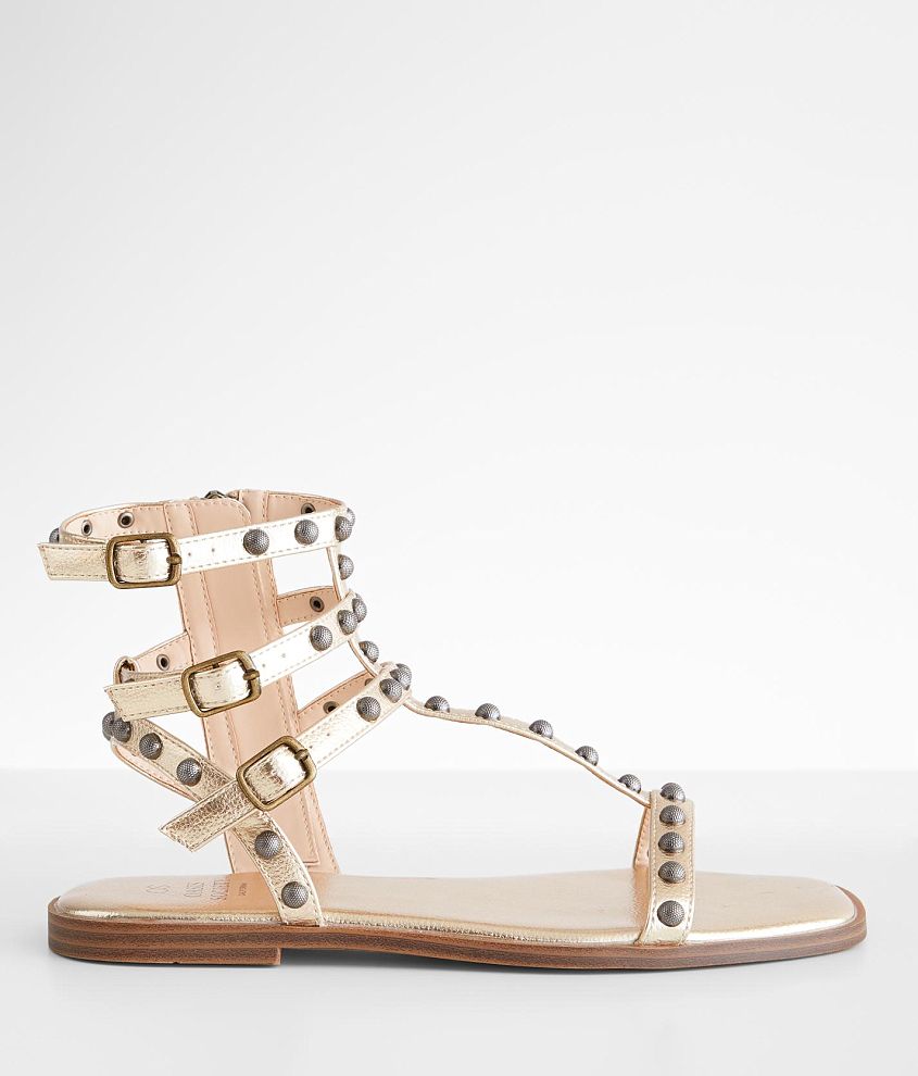 Metallic sales gladiator sandals