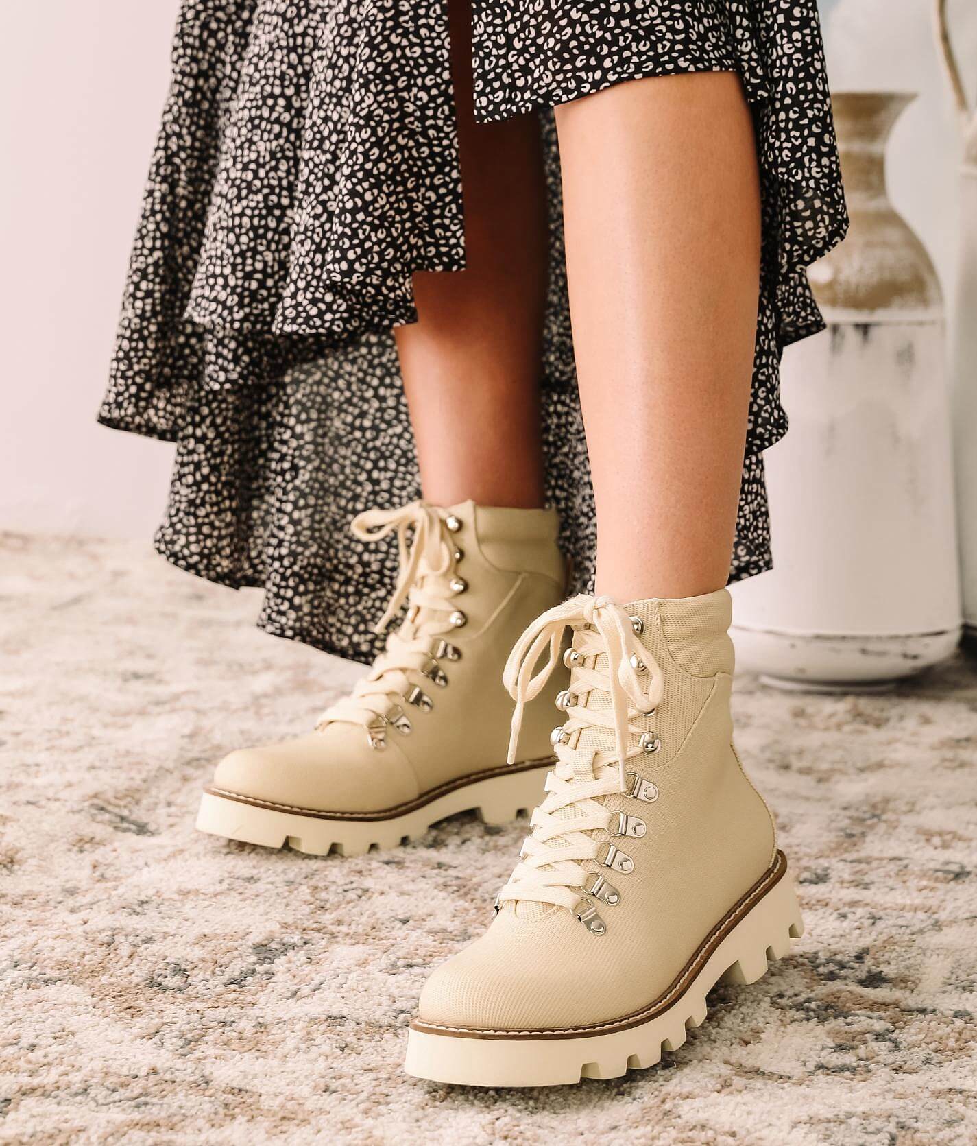 oasis society womens lace up combat boots