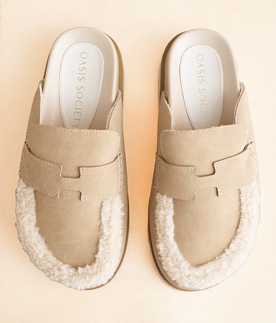 Oasis Society Avalon Sherpa Mule misc detail 3 view