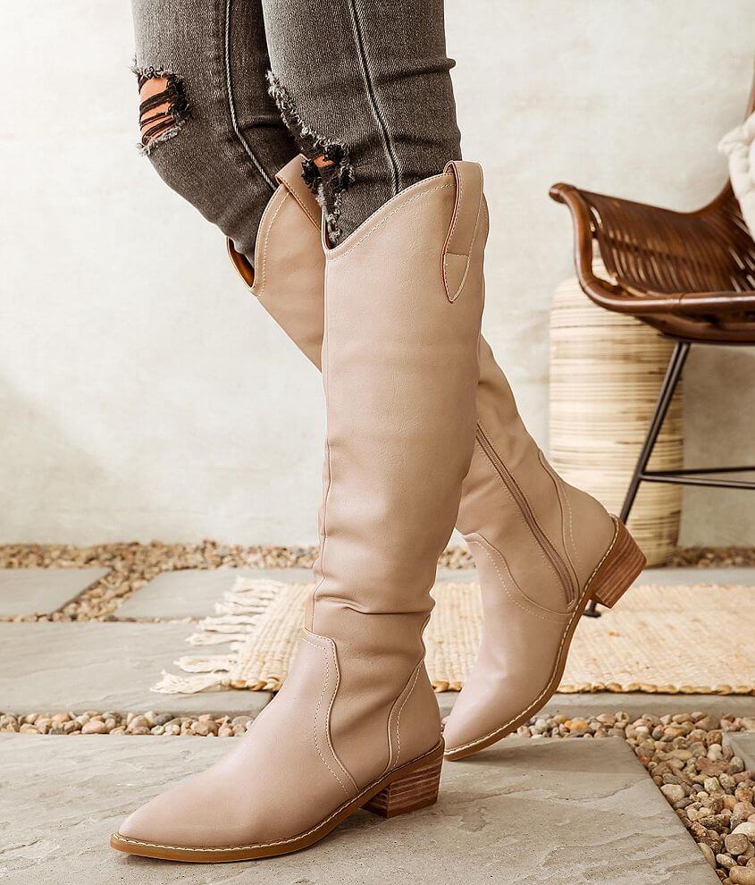 oasis over the knee boots