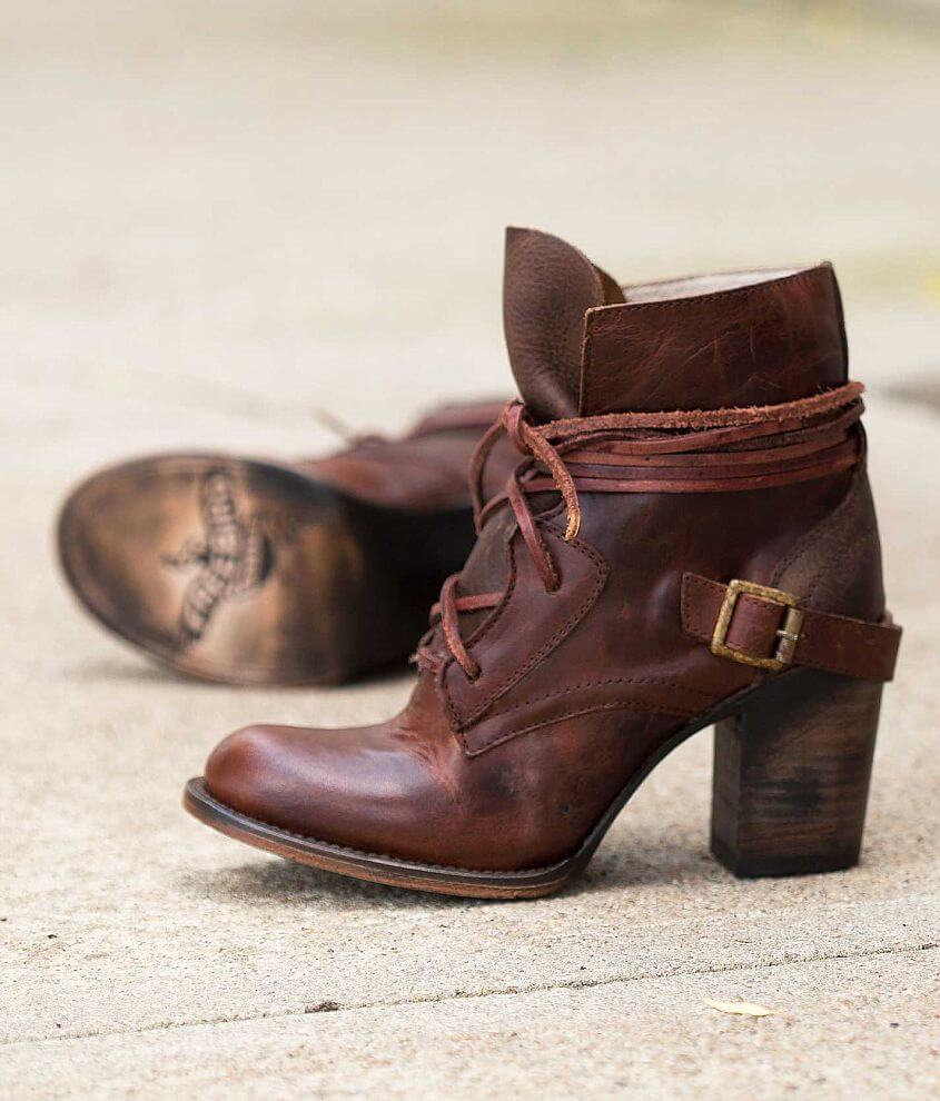 Freebird by Steven Billy Ankle Boot Shoes in Cognac Buckle