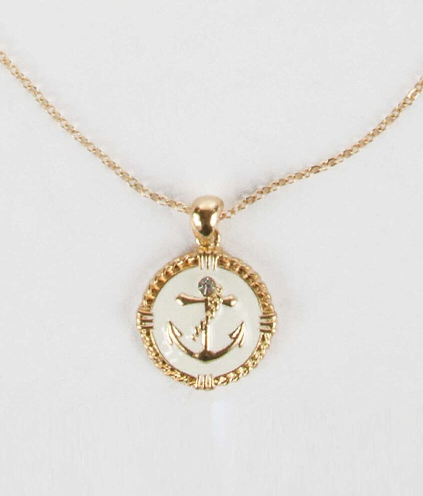 Ladies hot sale anchor necklace