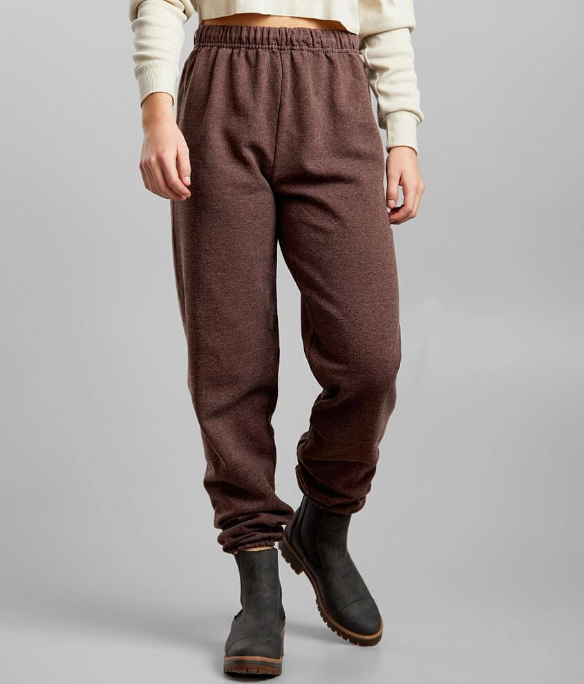 Gilded Intent High Rise Washed Jogger Sweatpant front view