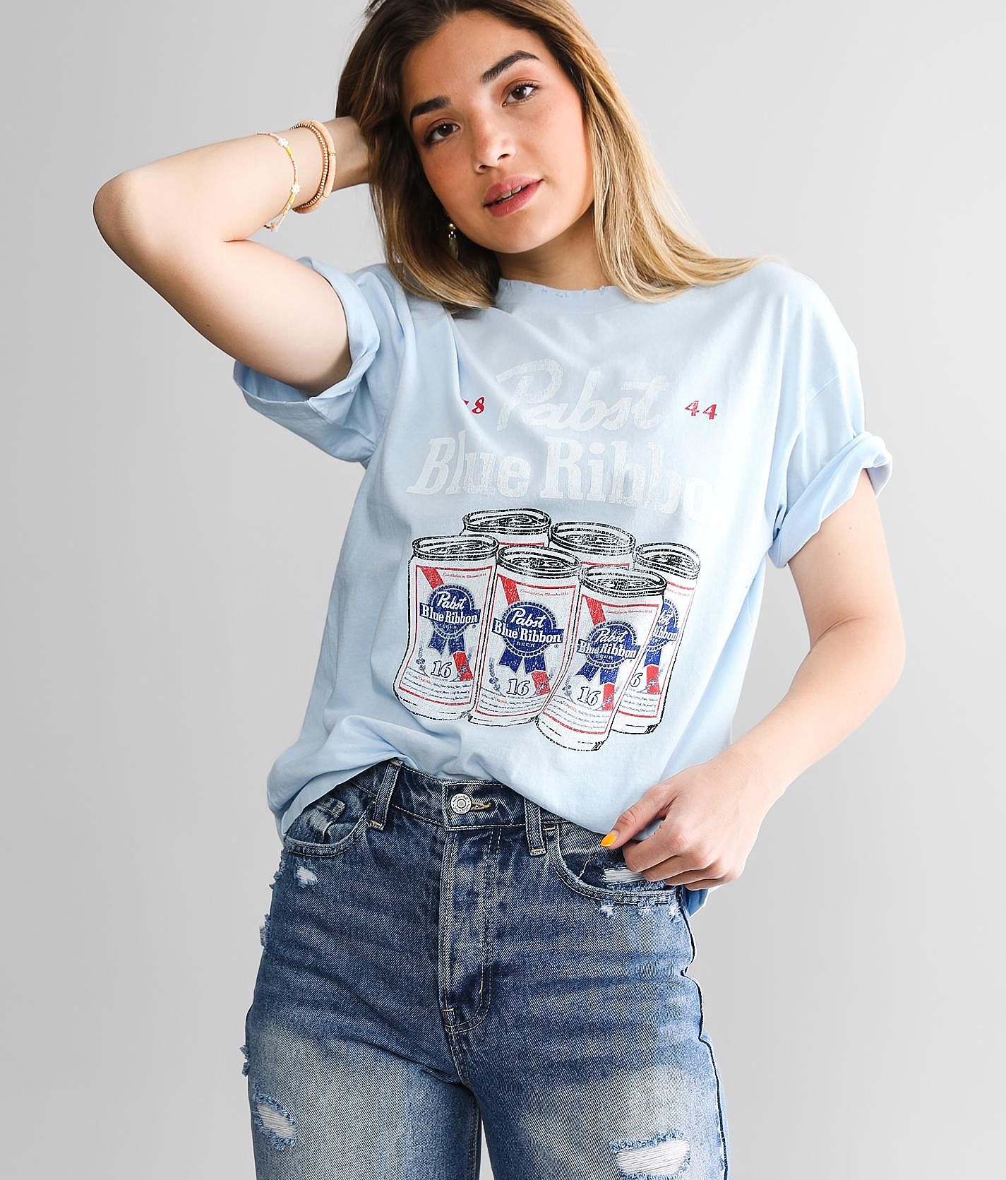 Pabst blue best sale ribbon shirt