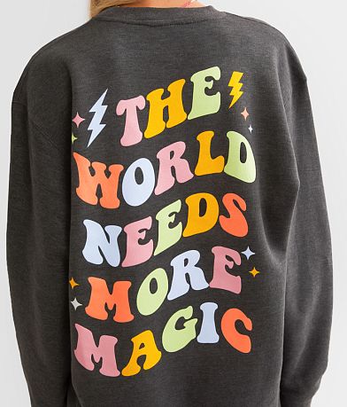 Desert Dreamer The World Needs More Magic Pullover BACK