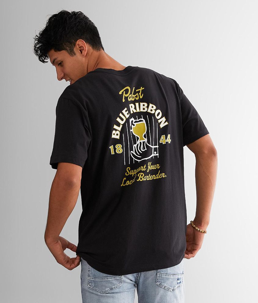 Pabst Blue Ribbon&#174; Hand Support T-Shirt front view