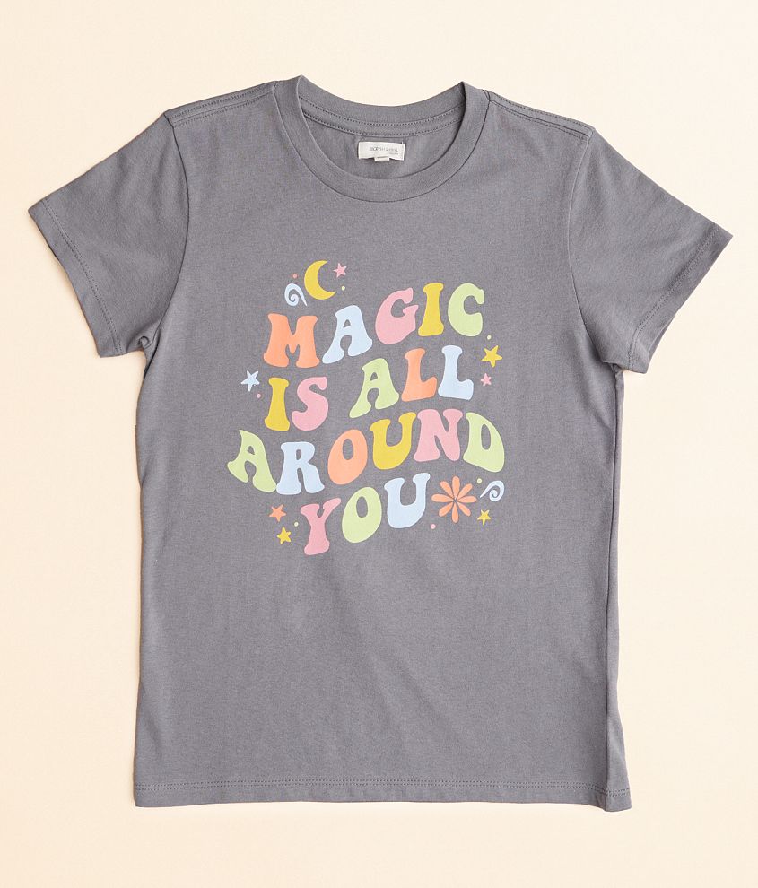 Girls - Modish Rebel Magic Is All Around You T-Shirt front view