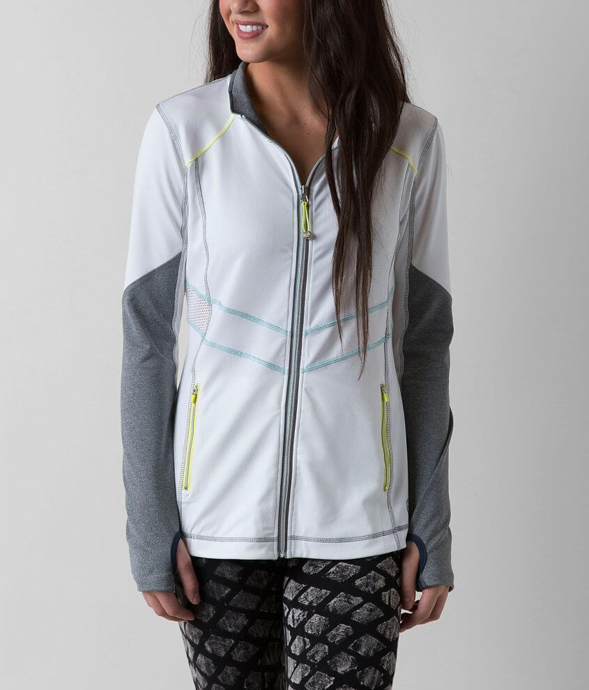 BKE SPORT ZipUp Jacket Women's Coats/Jackets in White Buckle