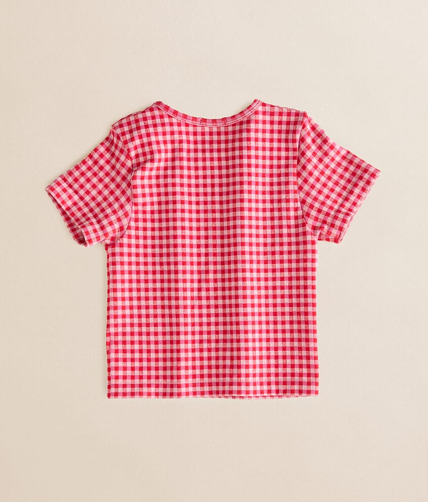Girls - Gingham T-Shirt