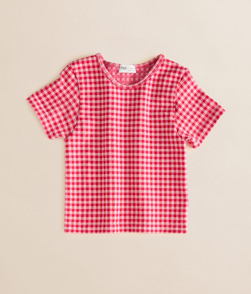 Girls - Gingham T-Shirt